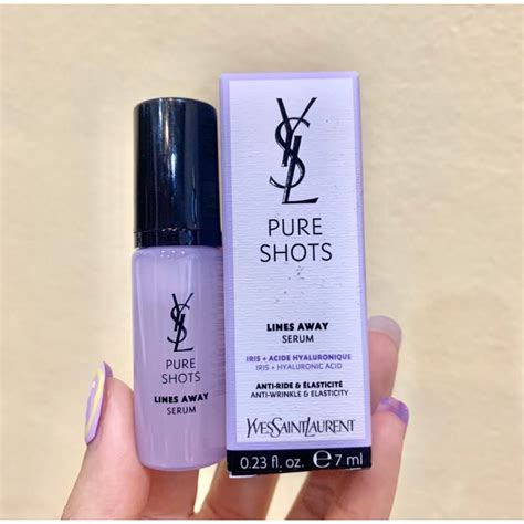 ysl pure shot serum|pure shots lines away serum.